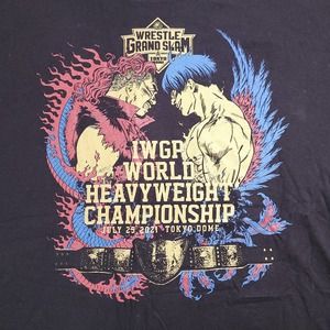 IWGP Heavyweight Championship 2021 Grand Slam 3XL All Japan Pro Wrestling Shirt